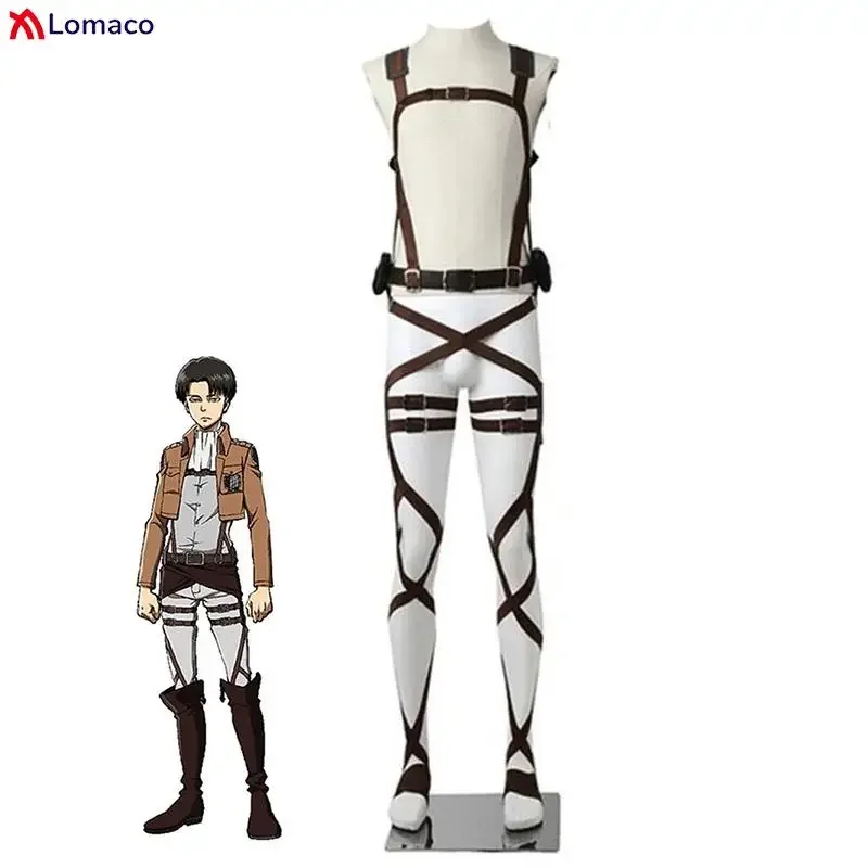 Attack On Titan Belt Set Shingeki No Kyojin Recon Corps Harness Hookshot Eren Levi Cosplay Costume Cinture Regolabili
