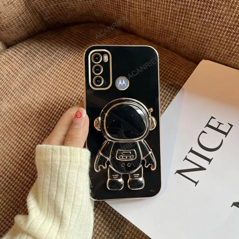 Motorola Moto G60 Funda Para Teléfono Lovely Astronauta Pintado