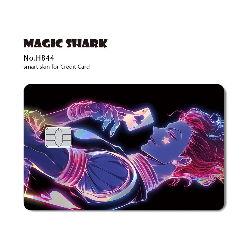 Holographic Anime Hunter X Hunter Card Skin Sticker