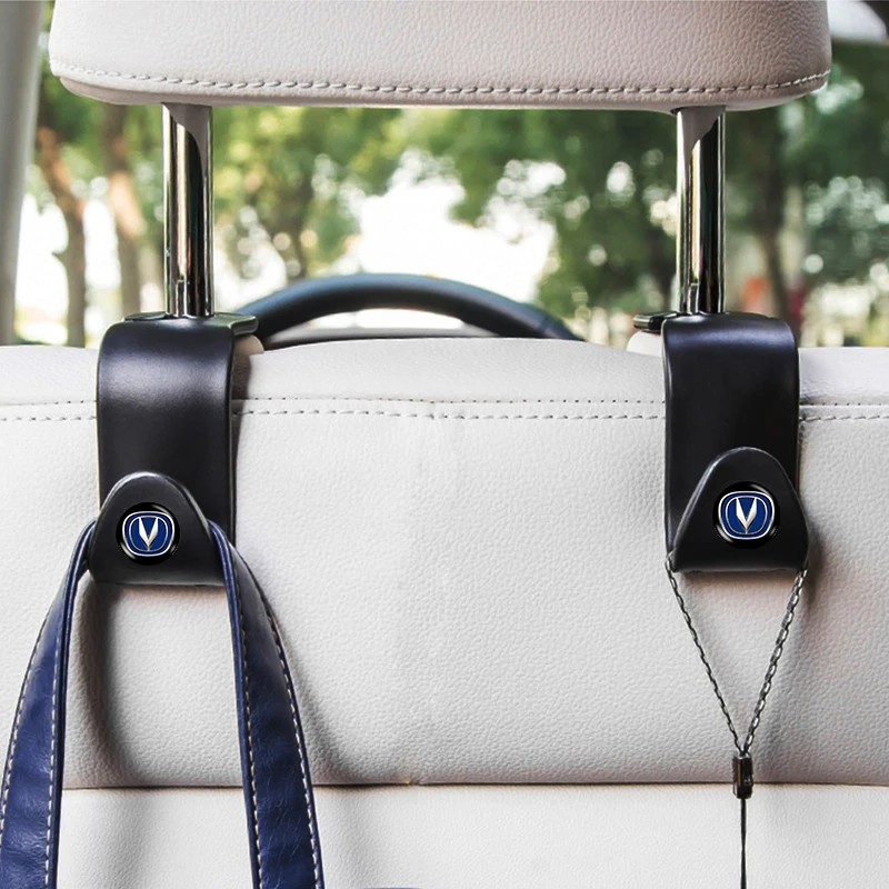 

For Changan X5 X7 CX70 CS55 CS75PLUS CS35 Carbon Fiber Hooks Car Seats Headrests Hooks Handbags Clothing Brackets Car Accessorie