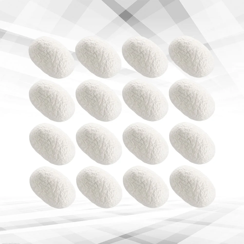 30pcs Facial Cleansing Silkworm Balls Whitening Exfoliator Balls Facial Skin Care for Skin Care