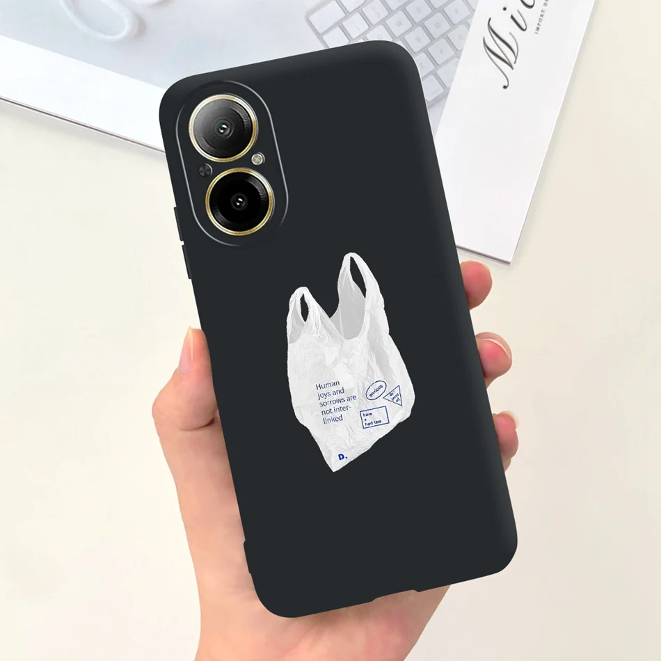 Fashion Moon Pattern Soft Silicone Protective Back Cover