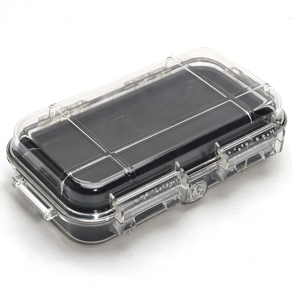 Survival Box Case Waterproof Shockproof Anti Pressure Camping Storage Tool Outdoor Camping Equipment Accessories Transparent