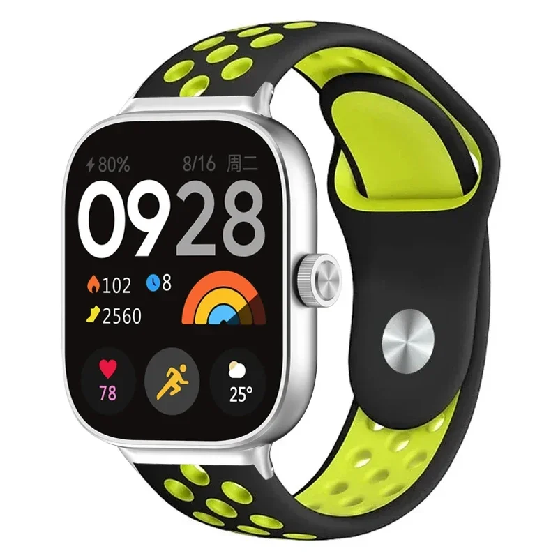 Premium Silicone Wrist Strap for Smartwatches - Comfortable and Stylish Bracelet Accessory