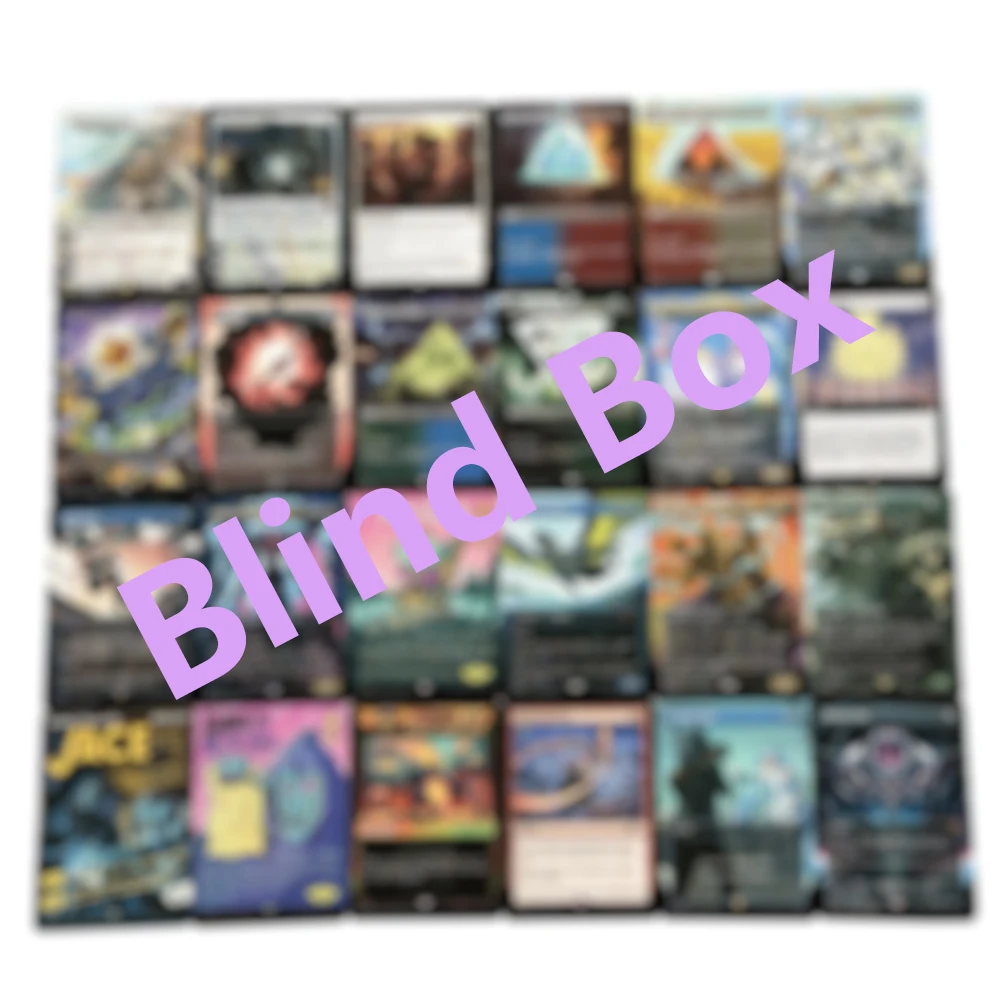 Magic Proxy Cards BL Blind Box Single Cards Game CARDS Standard Playing Board Games TCG/MTG Toy Figures Random 5Opcs playing cards