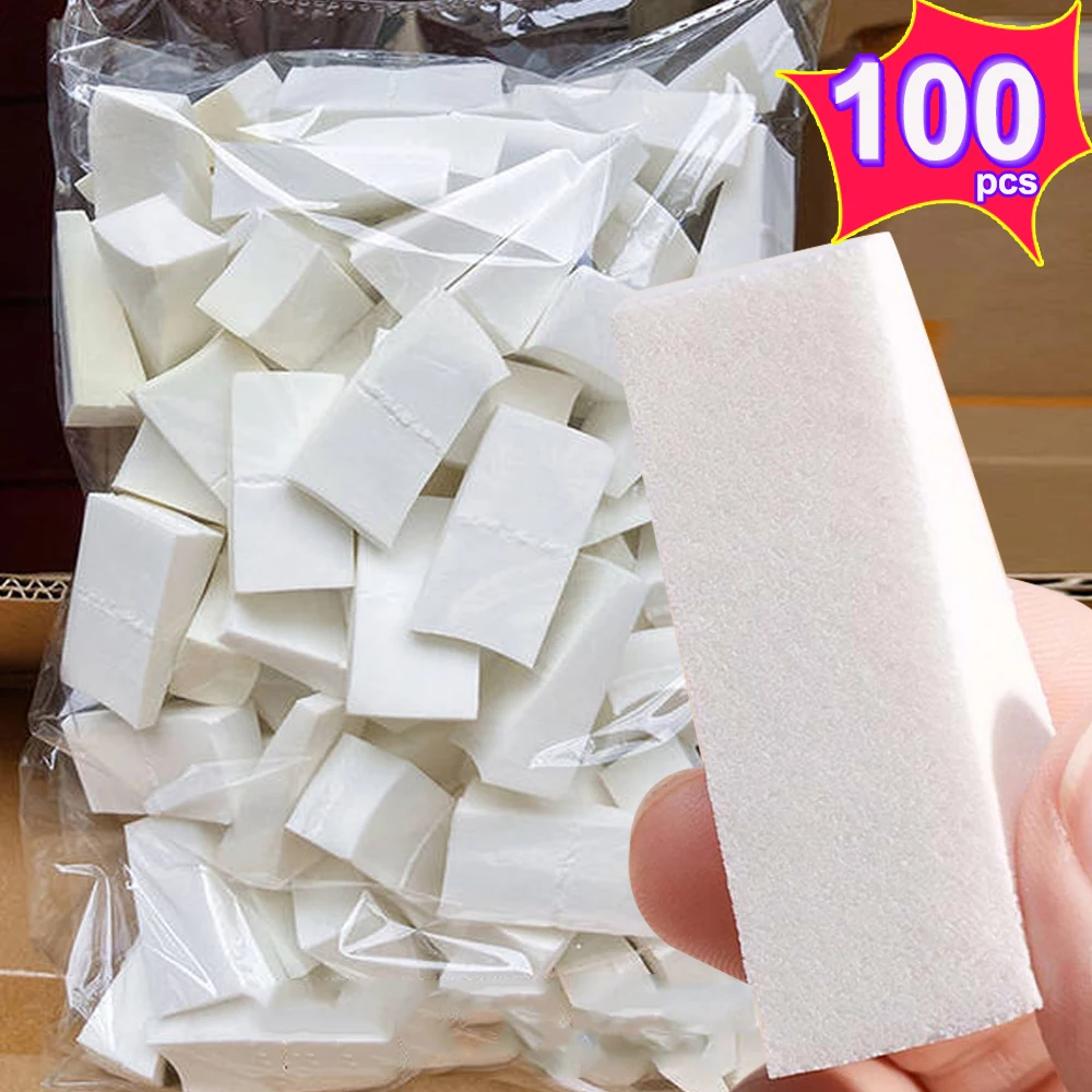 

100 шт., треугольные блестящие мягкие пудры-консилеры для лица