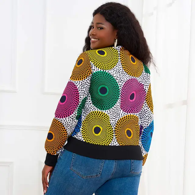 Kevwe Long Sleeve Print Jacket - Image 6