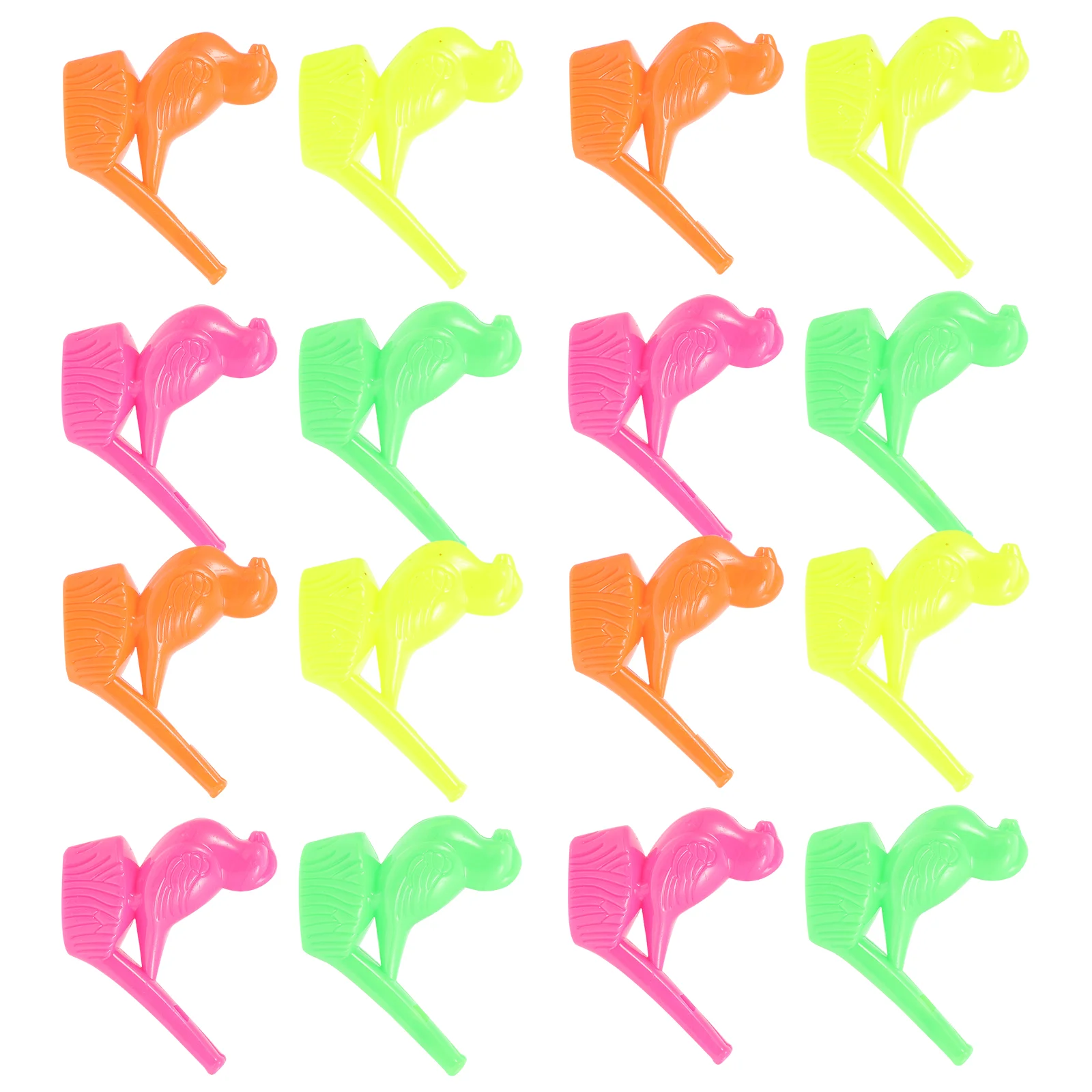 

16 Pcs Water Bird Whistle Baby Educational Toys Whistling Kids Plaything Plastic Cartoon for