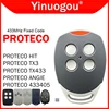 Clone PROTECO HIT TX3 TX433 ANGIE 433405 Garage Door Remote Control Duplicator 433.92MHz Fixed Code Gate Remote Control Opener 1