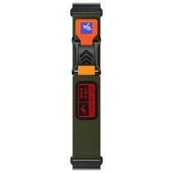 Magnetic Nylon Strap Replacement Wristband, 22/26mm - QuickFit 26mm (Army Green)