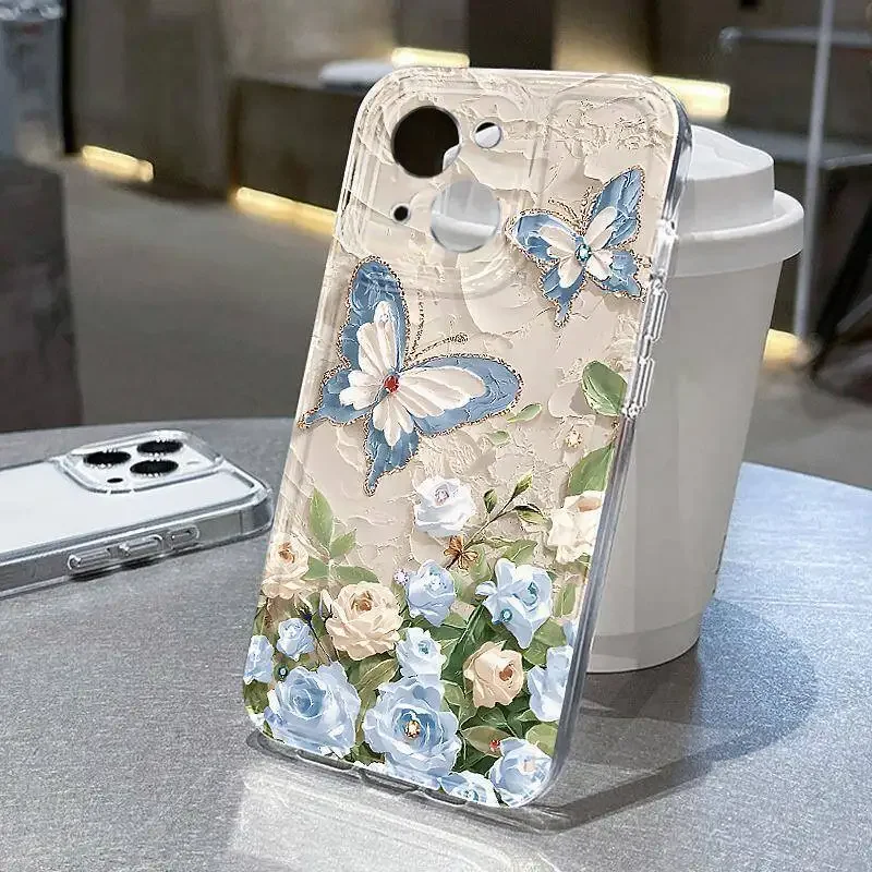 Vibrant Floral Soft Phone Case