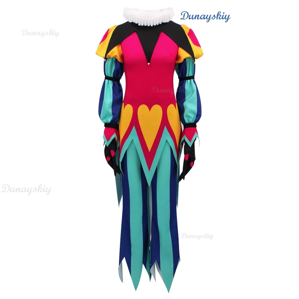 Fizzarolli Cosplay Costume Helluva Hat Boss Halloween Fancy Clown Suit Fezz Tail Carnaval Party Suit FullSet Unisex Suit XS-3XL 23 Fizzarolli Cosplay Costume Helluva Hat Boss Halloween Fancy Clown Suit Fezz Tail Carnaval Party Suit FullSet Unisex Suit XS-3XL 12