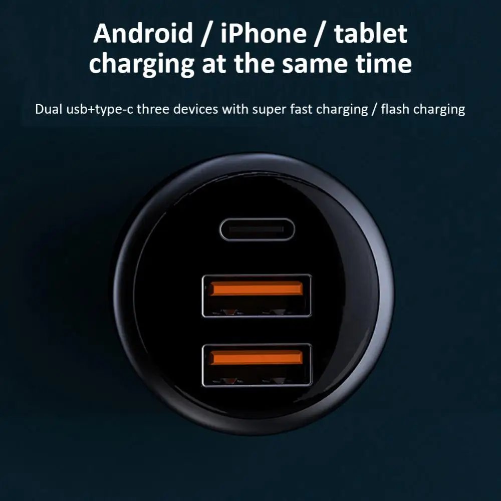 Coche carga- ÷   Pd3.0, 100w, Usb , w