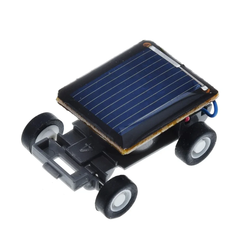 Solar power mini sports car toy
