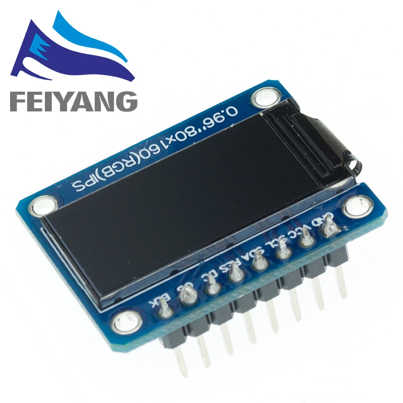 LCD Display Module TFT Display 0.96 1.3 1.44 1.77 1.8 2.0 2.4 Inch IPS 7P SPI HD 65K Full Color LCD Module ST7735 Drive IC For Arduino