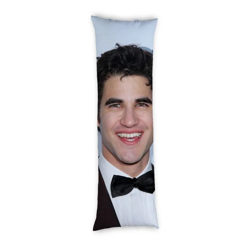 

Наволочка Darren Criss для мужчин и женщин, Прямоугольная подушка для дома, спальни, украшение для сна, аксессуары