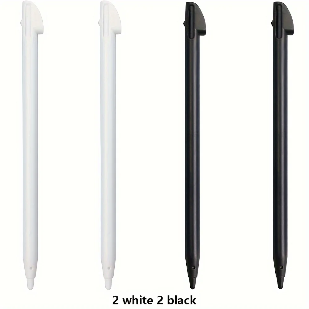 Stylus Pen 4 Pcs 3DS XL Plastic Set Replacement Compatible Nintendo 3DS XL 4 in 1 Combo Touch Pen Multi Color