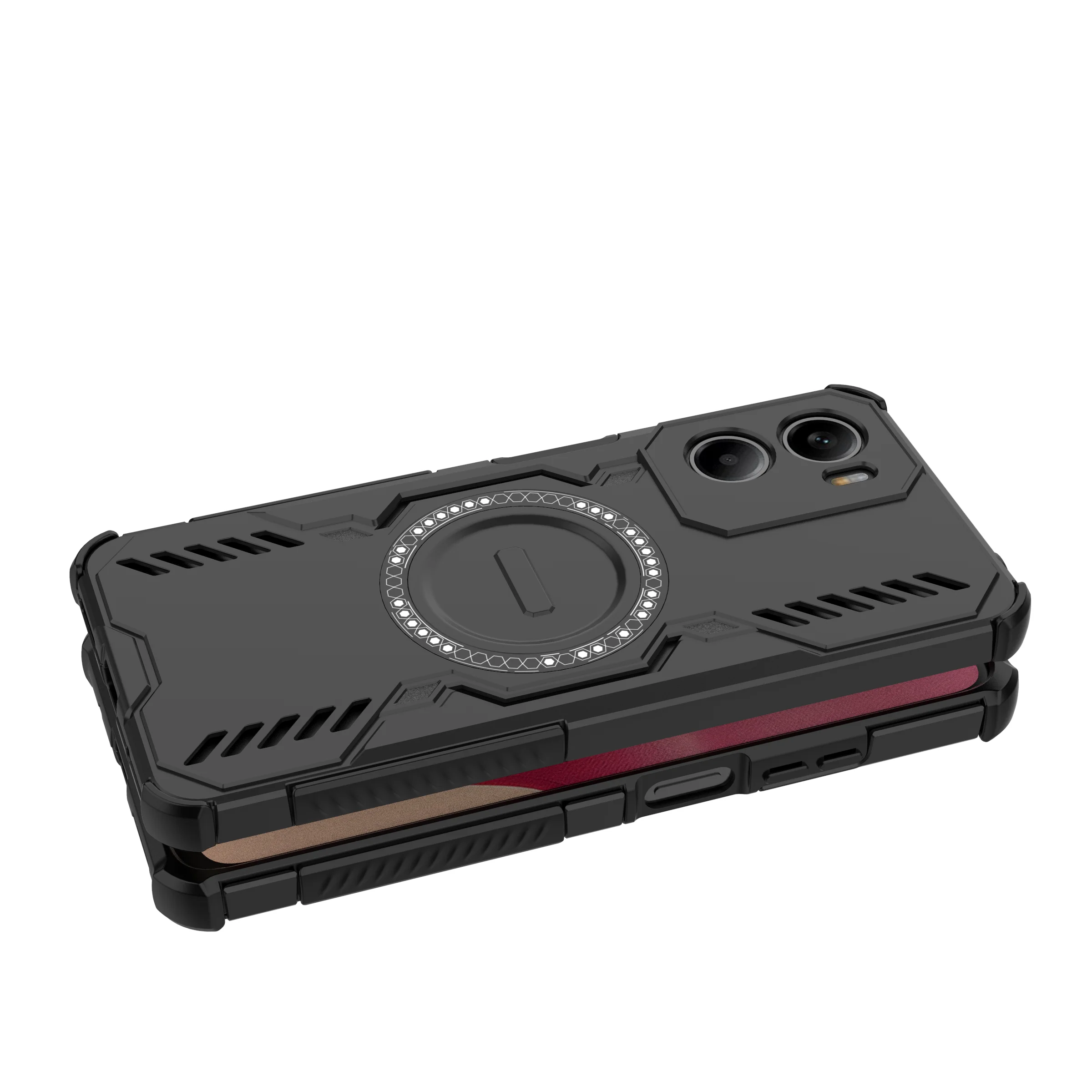 Heat Dissipation Magnetic Shockproof Protective Case with Matte Finish