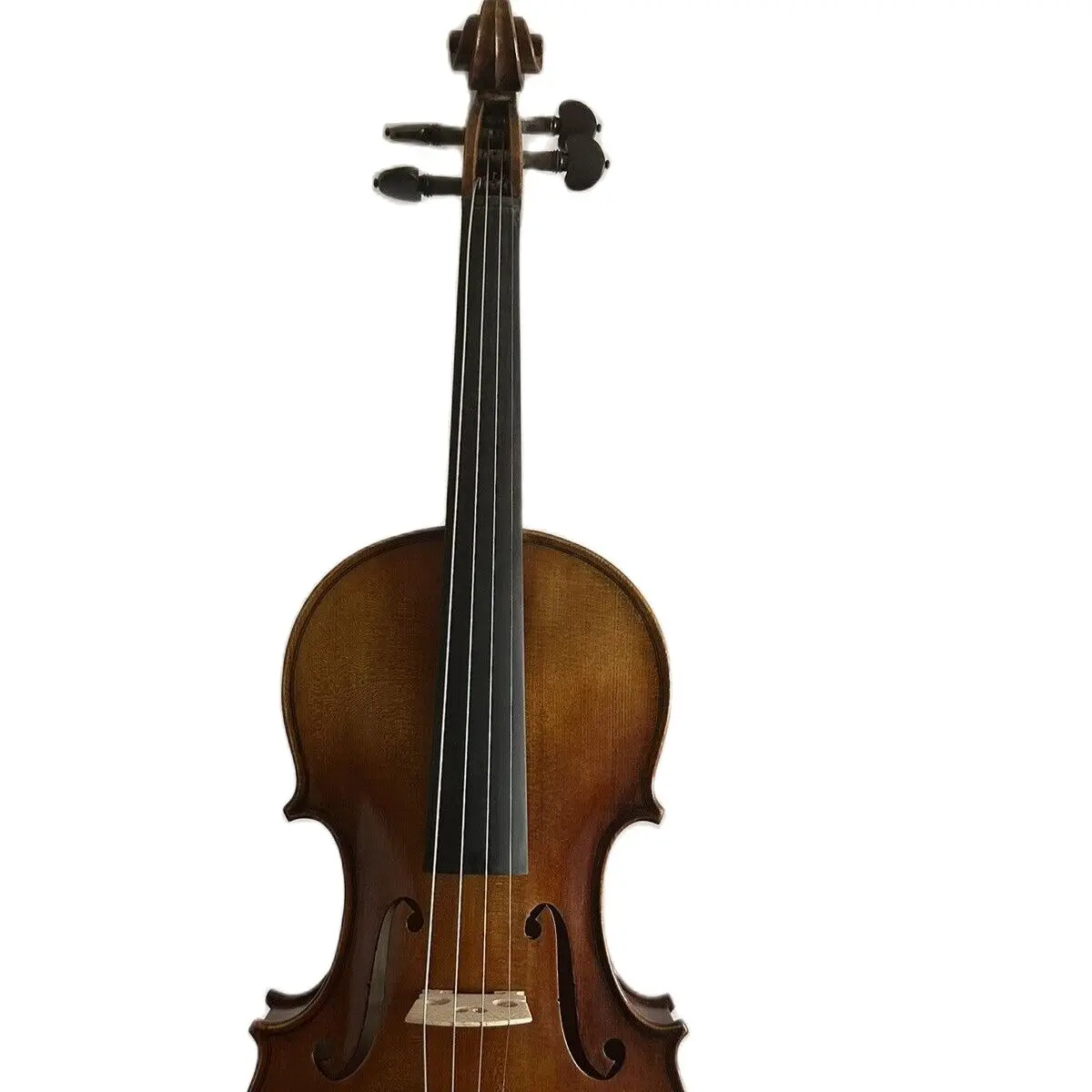 

4/4 violin Guarneri model 1742 flamed maple back spruce top hand carved K3068