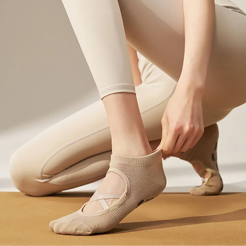 جوارب يوجا للنساء من السيليكون غير قابلة للانزلاق،...