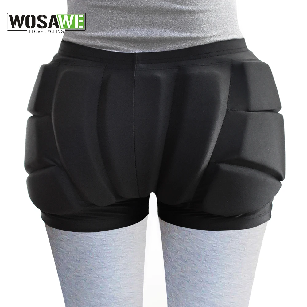 EVA Pad Snowboard Hip Protection Shorts Kids Adult Ski Roller Skating Hockey Riding Cycling Protective Butt Bicycle Short sports shorts protective shorts hip protective pads