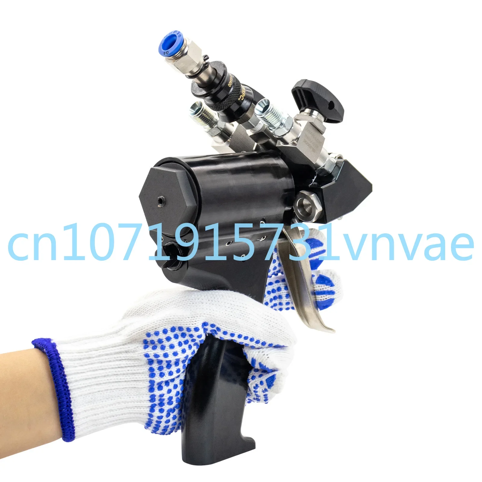 

P2 Spray Gun Polyurethane Foam Spray Gun High Pressure Pneumatic Two-Component Black and White Foam Gun Cold Storage Insulation