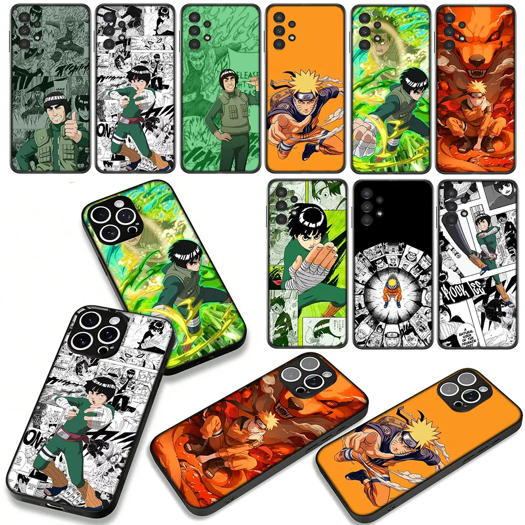 Rock Lee Naruto Anime Phone Cover Case