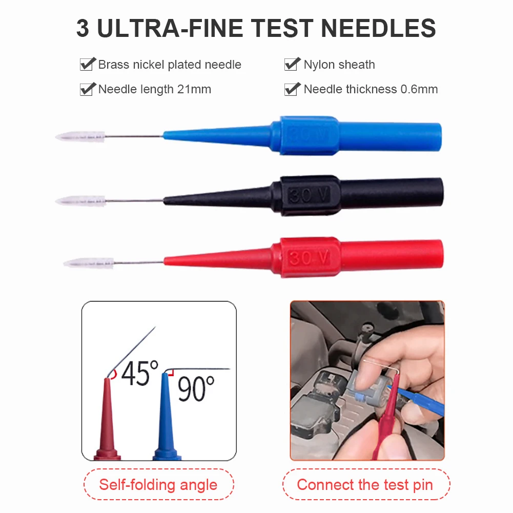 Resistance Tester Auto Car Circuit Tester Sensor Signal Resistance Simulator Fuel Diagnostic Tool Analog Generator Resistance Sensor Tools