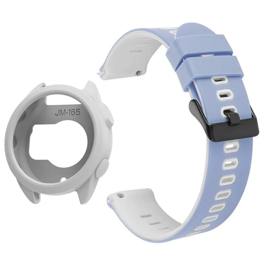 Silicone Sports Watch Band and Protective Cover Shell