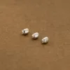 5pcs/Lot 925 Sterling Silver Triangle Geometry Small Loose Beads 4x3mm Handmade Bead Spacers Bracelets DIY Jewelry Accessories 3