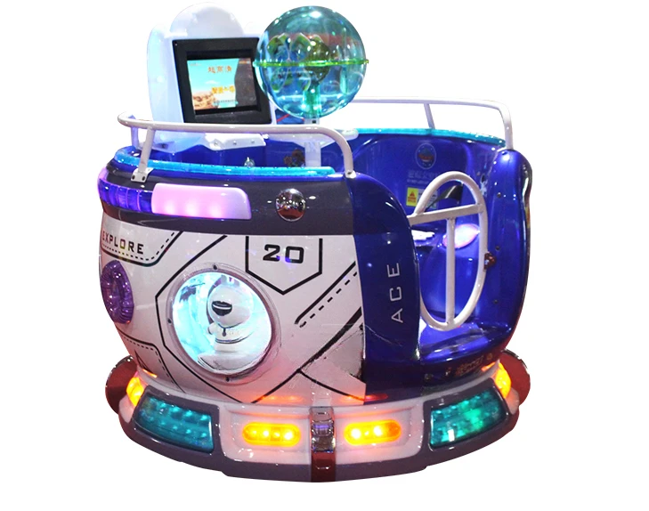 

Amusement Park games Space Capsule MP5 Double Parent-child Kiddie ride rotating rides coin machine