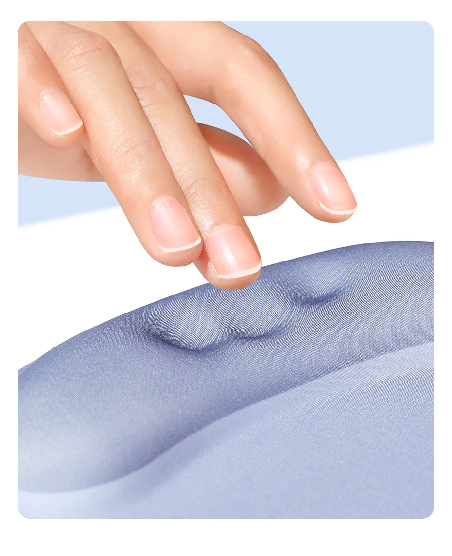 UGREEN-Mouse Pad ergonômico antiderrapante com suporte de