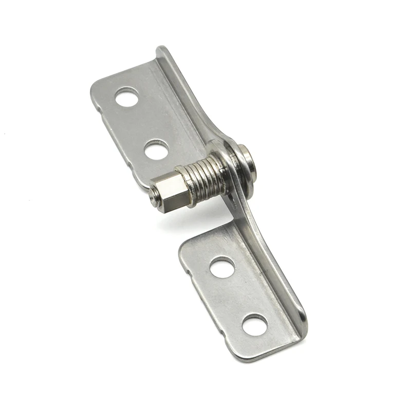 Adjustable high torque damping rotating shaft 304 stainless steel random stop torque hinge metal damping hinge positioning loose