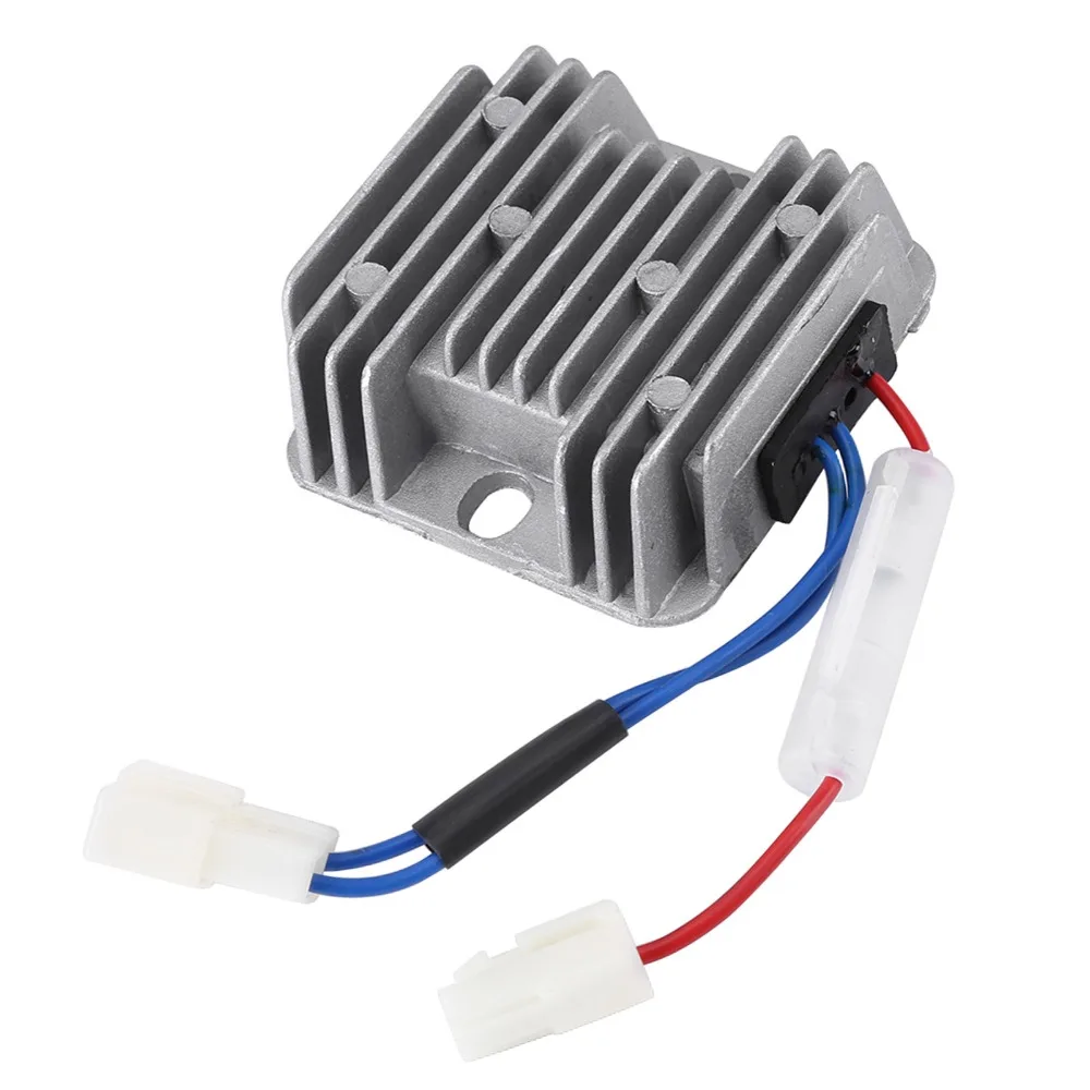 12V DC 전압 조정기 178F/186F 2 플러그/3 와이어 AVR 정류기 KDE3500 5000 6500 6700 발전기 엔진 부품용