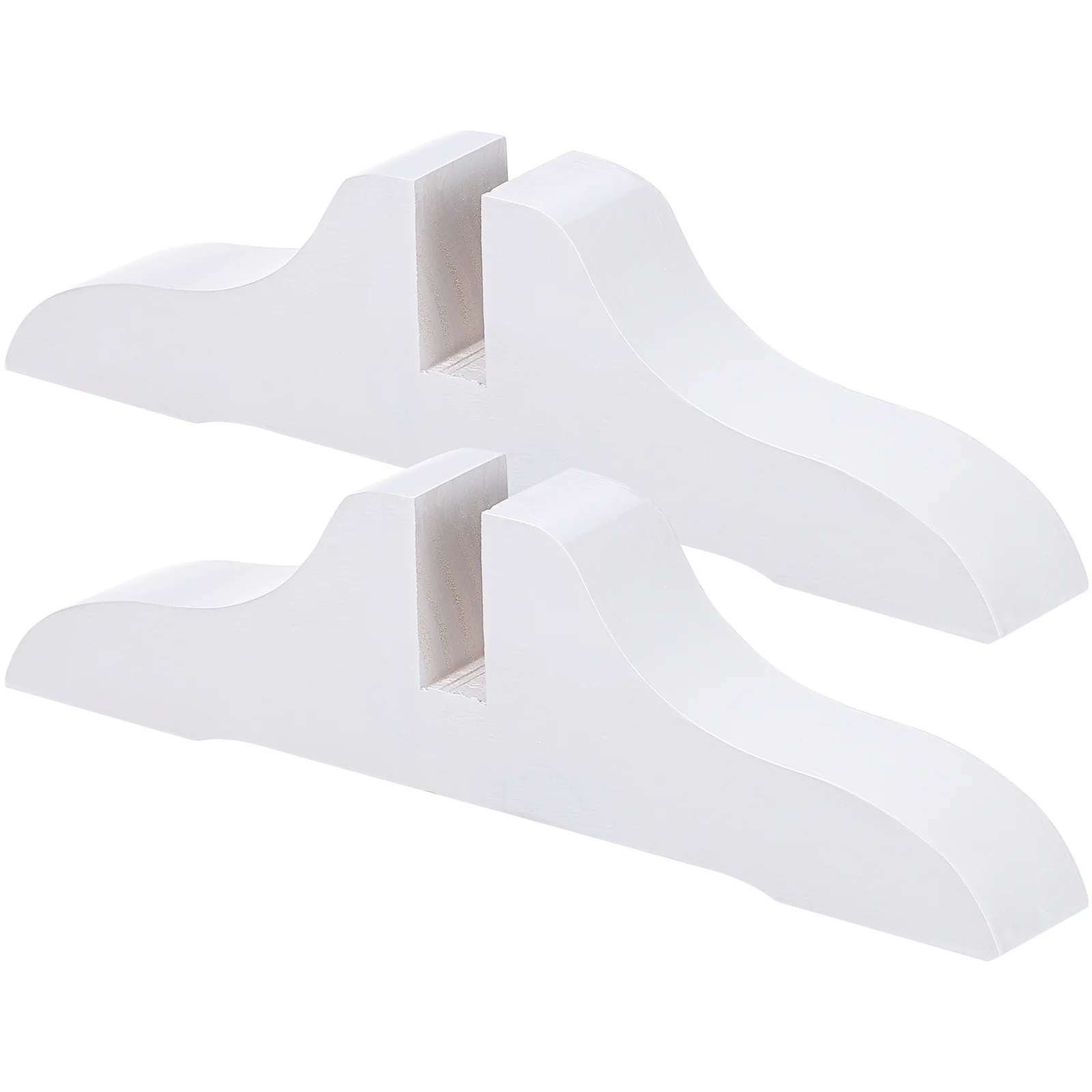 

2pcs Room Divider Feet Folding Room Partition Panel Brackets Room Divider Legs Wood Base