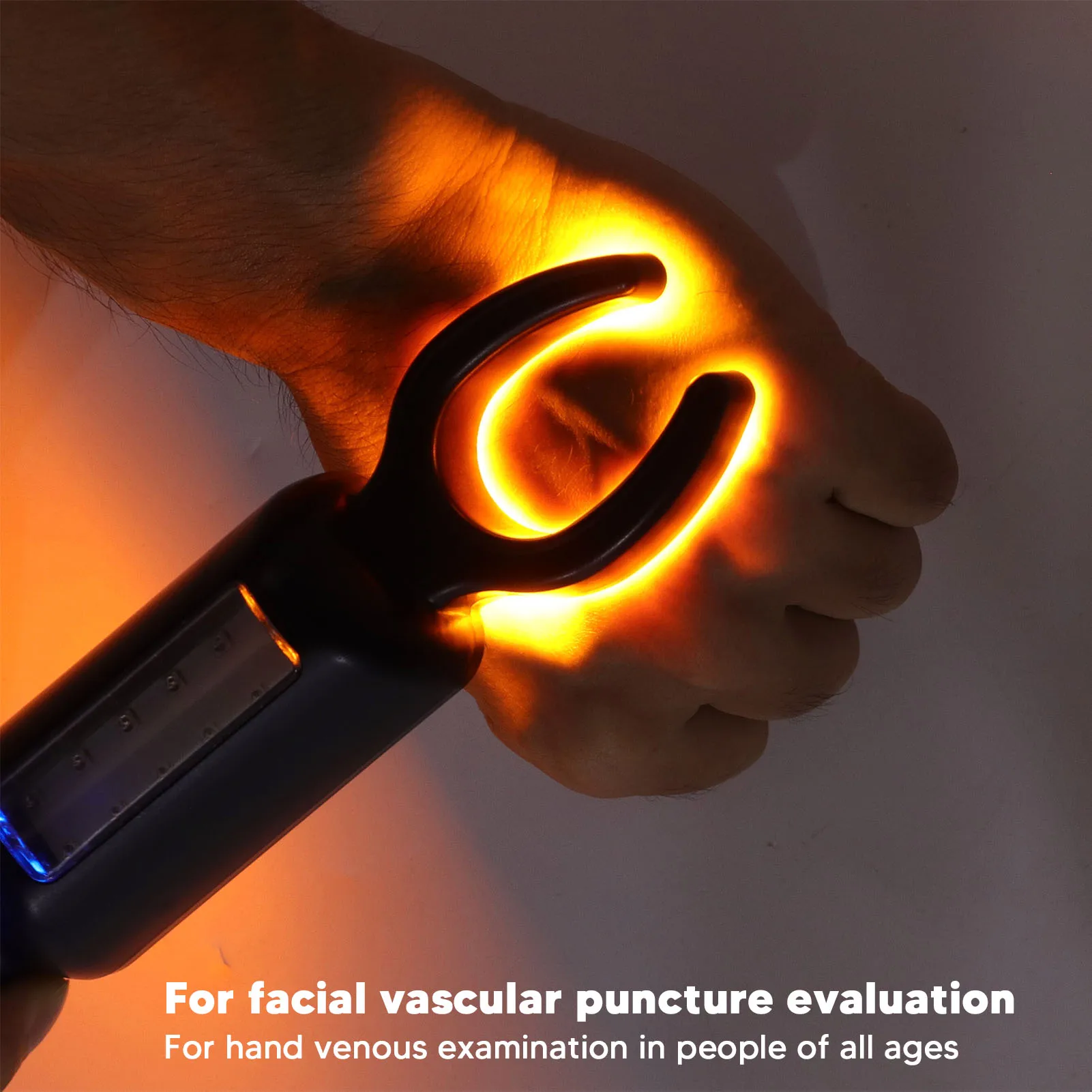 LED Vein Light Dual Light Source Handheld Vein Locator Practical Clearer View Labor Saving USB Charging Infrared Vein Viewer For Hospital