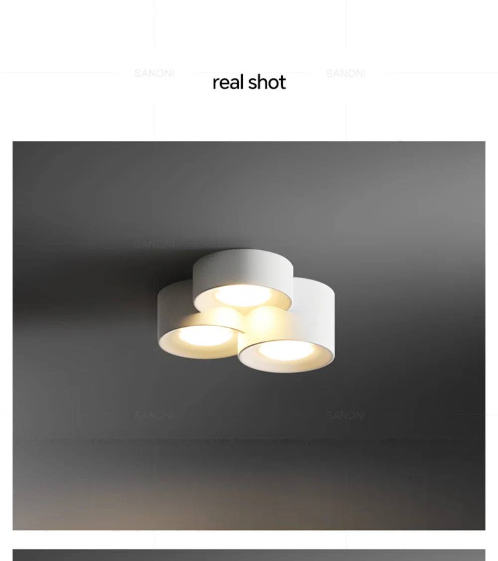 Modern LED Ceiling Light Cylinder Ceiling Spotlight Sdd29c86c28954acdb680c14075319e4fK