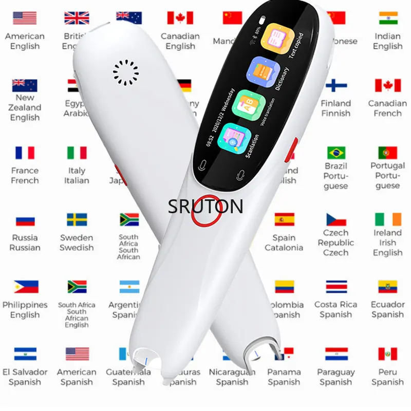 

134 Languages Translation Pen Portable Scan Translation Pen Scanner Instant Text Scanning Reading Translator Device Reading Pen