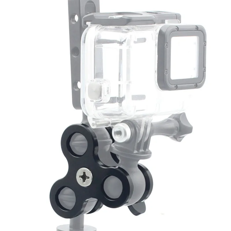 Kit accessoires GoPro: adaptateurs, clips et vis M5