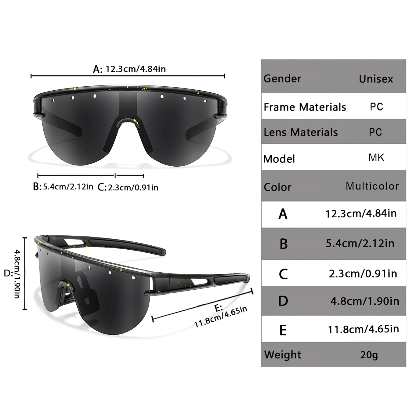 3-8 Years Youth Sunglasses Cycling Goggles UV400