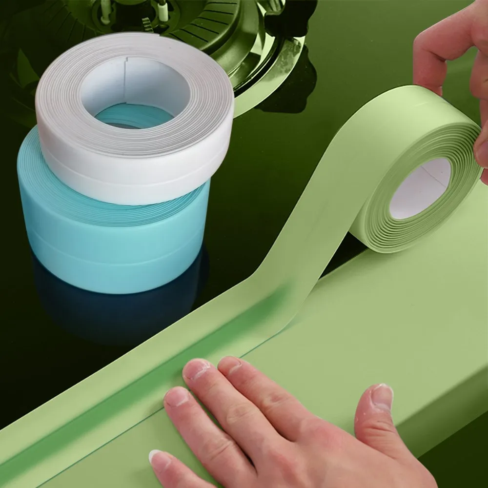 Adhesive Tape Waterproof Kitchen Bathroom  Waterproof Adhesive Tape Shower  - Nano Tape - Aliexpress