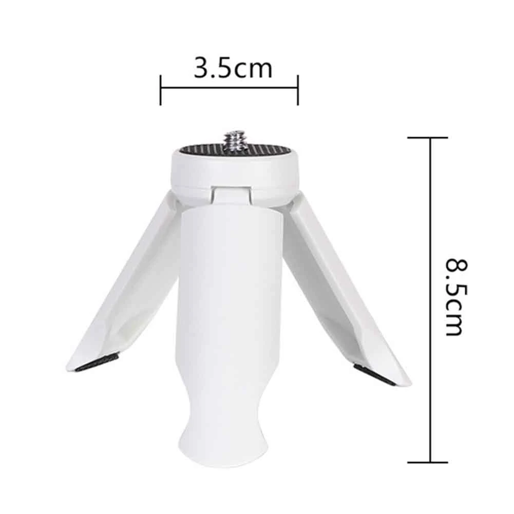Mini Tripod Phone Stabilizer for Enhanced Photography & Videography White