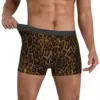Cheetah Fur Men Boxer Briefs Breathable Creative Underpants High Quality Print Shorts Birthday Gifts 4