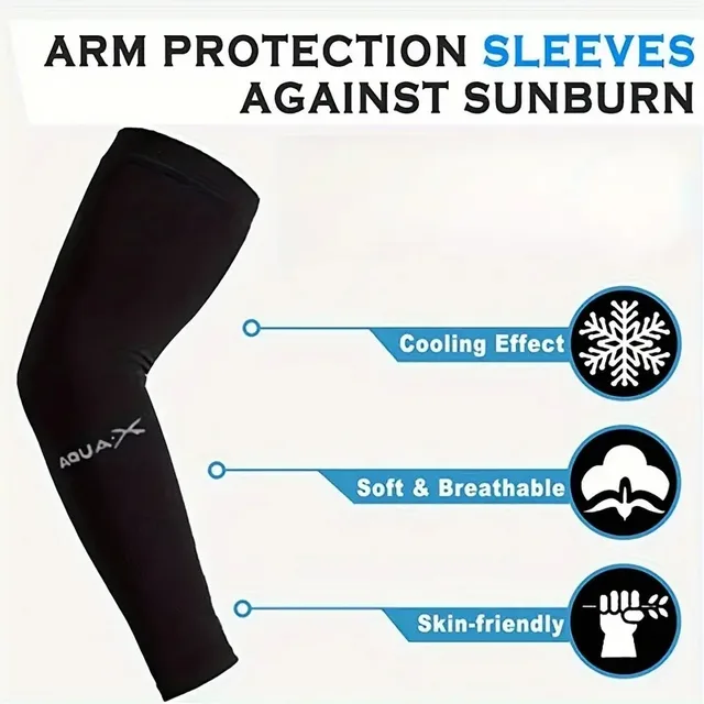 3 Pair of Breathable Sun Protection Sleeves - Breathable & UV Protective Gear for Sports, Driving, & Outdoor Adventures 6