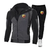 2024 Printing New Abarth Diagonal Zipper Men Spring and Autumn Fashion Hoodie Comfortable Casual Sweatshirts Pant Suit 3