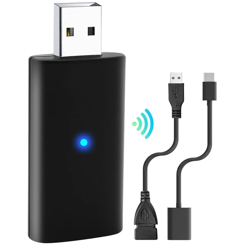 

Wireless Carplay Adapter For Iphone Apple,5Ghz Wifi Automatic Connection Carplay For Car Model 2016+ Durable Easy To Use