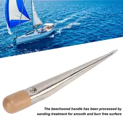Marine Rope Splicing Spike 304 Stainless Steel Pom Plastic Handle Maintenance Tool For Boats Yachts