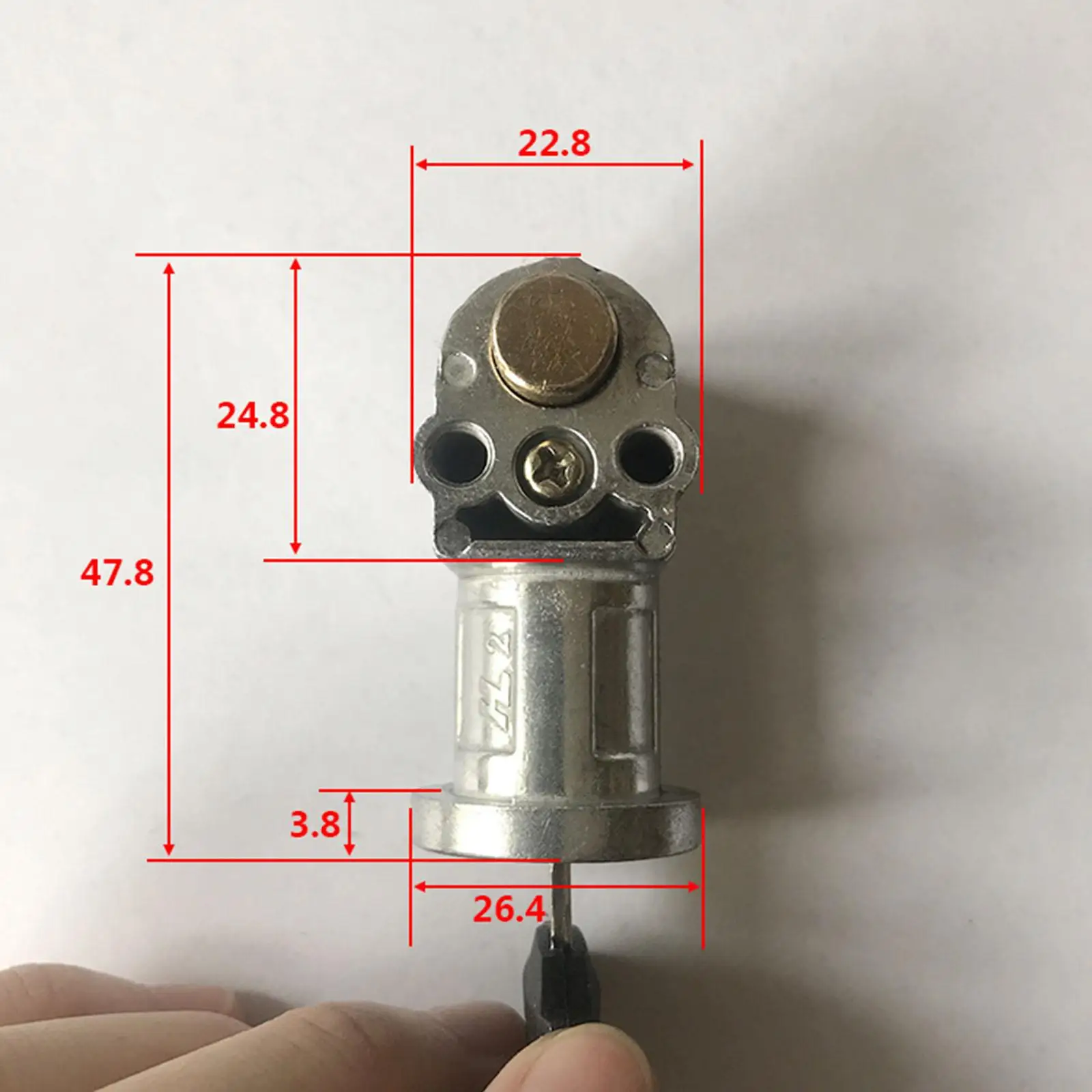 E bike battery box lock battery cylinder lock practical stable performance sturdy anti-theft for motorbike E bike fittings
