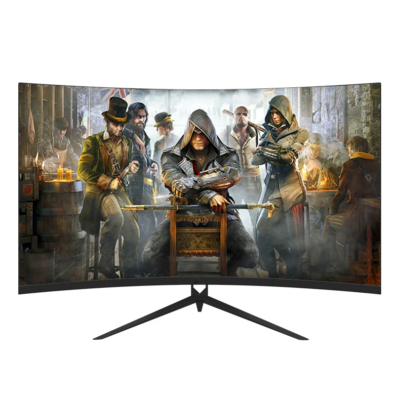

Curved Gaming Monitors High Refresh Rate Gaming Monitors 1K FHD led Display 75Hz 24" 27" 32" Curved cheap monitor