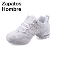 Women's Dancing Shoes Soft Outsole Woman Breath Jazz Hip Hop Shoes Sports Feature Dance Sneakers Ladies Girl's Modern  Shoes 1